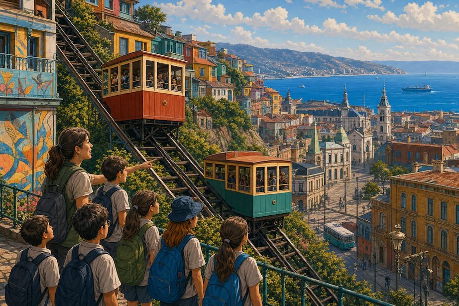 Recorrido patrimonial por los cerros de Valparaíso